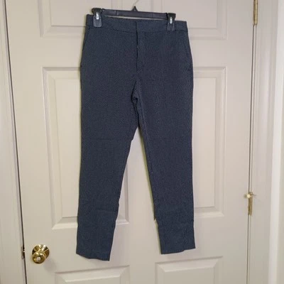 Calça social skinny feminina Zara tamanho 4 preta bolinhas carreira traje empresarial - Imagem 1 de 4