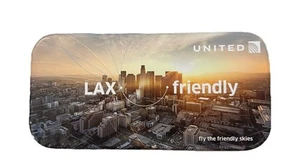 United Airline LAX Amenity Kit in Dose-Philosophy Hautpflege Dose geringe Gebrauchsspuren - Bild 1 von 3