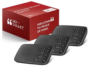 Paquete de 3 intercomunicadores inalámbricos Hosmart UltraSpeak para el hogar, bidireccionales en tiempo real 1300 pies - Imagen 1 de 10