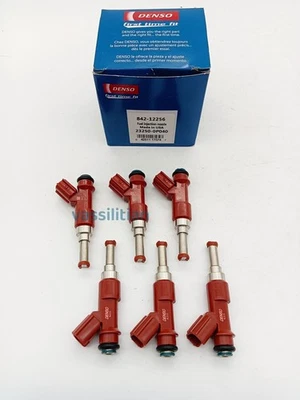 6* DENSO Fuel Injector 23250-0P040 For 07-10 Toyota Camry RAV4 Lexus ES350 3.5L - Imagem 1 de 4
