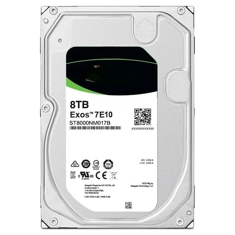 Compatible Seagate 8TB ST8000NM017B Enterprise HDD 3.5" SATA 7200RPM 256MB Cache - Image 1 of 1