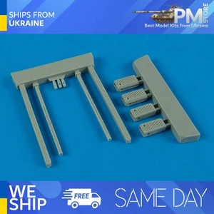 Cuña de rueda Wheelliant 148004 1/48 azul marino NWC-4/5 producción tardía - Imagen 1 de 2