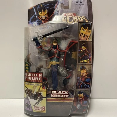 Figura de acción Black Knight Marvel Legends Queen Brood Wave 2007 LEER Foto 1 de 4