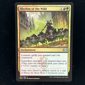 Rhythm of the Wild Ravnica Allegiance (RNA) Foil NM Magic MTG - Picture 1 of 10