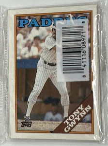 1988 Topps Rack Pack 🔒 Tony Gwynn on Top - Sealed Vintage Hall of Famer-k - Bild 1 von 5