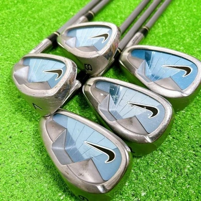 (NIKE) NDS Ladies Iron Set 5pcs 7-S Fujikura Carbon Shaft Flex Ladies Golf Clubs - Image 1 of 4