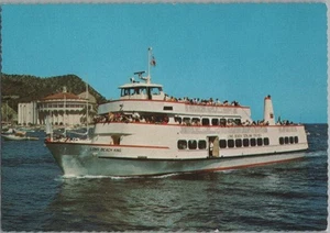Long Beach King Catalina Island Cruises Casino Avalon CA Continental Postcard - Picture 1 of 2