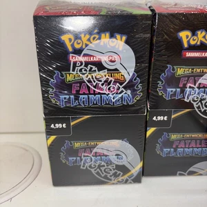 Pokémon Mega-Entwicklung Fatale Flammen 18er Booster Display Deutsch  - Bild 1 von 4