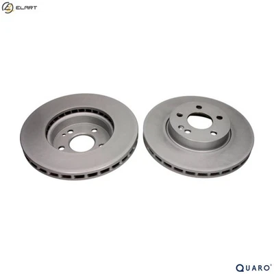 2x BRAKE DISC QD7445 FOR MERCEDES-BENZ VIANO V-CLASS VITO/Tourer/Mixto/Van/Bus - Image 1 of 4