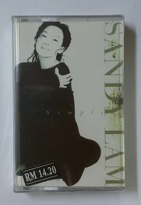林忆莲 Sandy Lam Simple 1995 滚石唱片 全新未开封马来西亚版絕版卡帶磁带 Cassette Malaisie neuve - Photo 1/3
