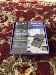 Contestador automático de teléfono digital Sony TAM-100 probado buen estado - Imagen 1 de 2