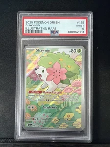 PSA 9 Shaymin 185/182 Pokemon  Destined Rivals Illustration Rare 2025 MINT - Picture 1 of 2