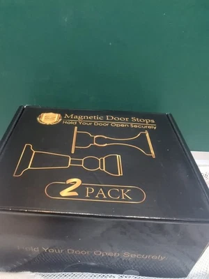Paquete de dos topes magnéticos para puertas Foto 1 de 2