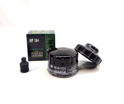 Filtre Huile HF184 + Outil Clé démontage + Réducteur 1/2 Gilera Fuoco 500 - Photo 1/4