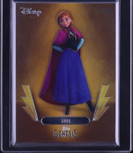 2025 Topps Disney Genesis Anna Gold Foil #20/50 - Bild 1 von 2