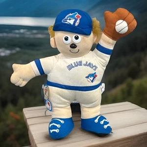 VTG NWT Toronto Blue Jays Good Stuff Plush 12” Teddy 1992 MLB Joe Carter🔥 - Picture 1 of 21