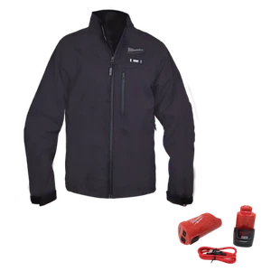 Kit Chaqueta Térmica Milwaukee M12 (Negro) - Talla 3XL - Imagen 1 de 7