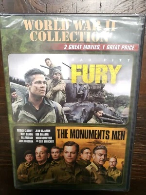 Fury / Monuments Men (DVD) - Imagem 1 de 2