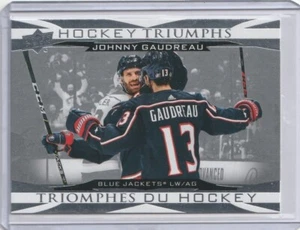 2023-24 Johnny Gaudreau Tim Hortons Canada Hockey Triumphs Insert Card #HT9 Mint - Picture 1 of 1