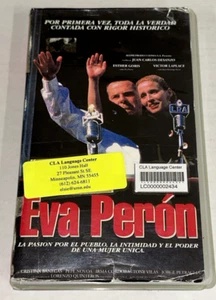 Eva Peron: The True Story VHS 1996 Video Movie Victor Laplace transeuropa PAL - Picture 1 of 6