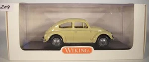 Wiking 1/40 Nº 761 02 39 Volkswagen VW Escarabajo Escarabajo amarillo yucón embalaje original #209 - Imagen 1 de 1