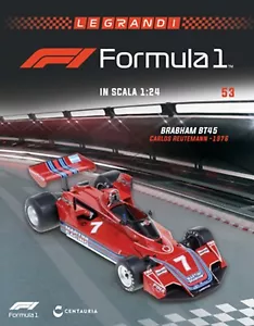 NEW 1:24 F1 BRABHAM BT45 - Carlos Reutemann 1976 ALTAYA +Magazine - Foto 1 di 2