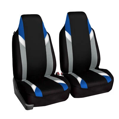 Fundas de asiento de auto modernistas de ajuste universal FH Group para camioneta SUV - Juego delantero Foto 1 de 2