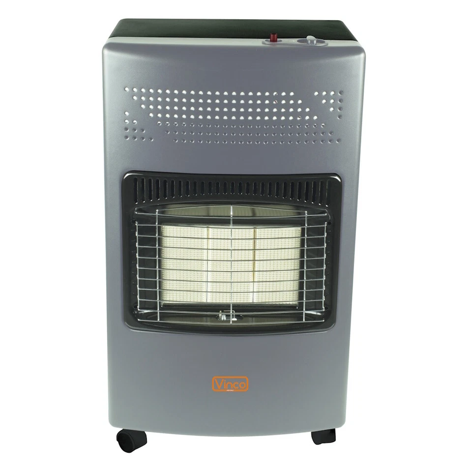 STUFA A GAS VINCO 4.2KW GRIGIO SCURO BASSO CONSUMO 3 REGOLAZIONI TERMICHE - Immagine 1 di 1