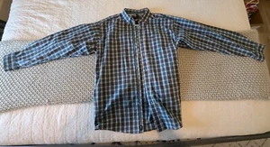 ARIAT Pro Classic Fit Shirt Men's Size LARGE Plaid NWOT - Picture 1 of 7