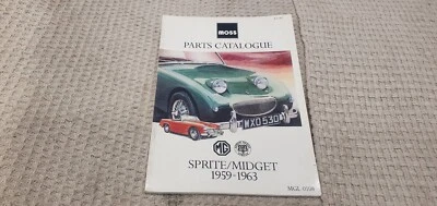 Lista de piezas de musgo genuino catálogo Austin Healey Sprite MG Midget 1959-1963 ♻️ Foto 1 de 4