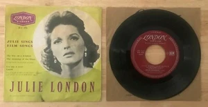 45 7" FRENCH EP JULIE LONDON SINGS FILM SONGS 1st PRESSING - Picture 1 of 2