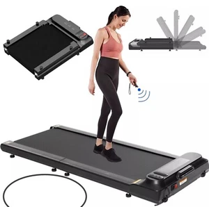 Treadmill Compact Running Foldable Walking Pad Under Desk 2 HP Motor UK Machine - Picture 1 of 20