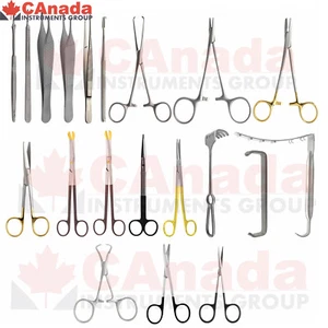 Set Of 23 Pcs Abdominoplasty Tummy Tuck Surgery Set Plastic Surgery Instruments - Picture 1 of 2