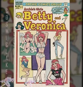 ARCHIES GIRLS BETTY & VERONICA #320 DECARLO VARIANT 1ST CHERYL BLOSSOM PRE 5/1☪ - Picture 1 of 3