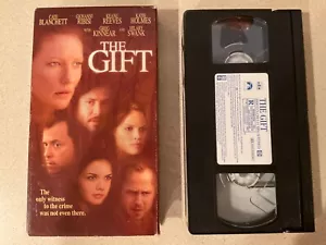 The Gift (VHS, 2001) Cate Blanchett, Keanu Reeves, Katie Holmes - Picture 1 of 3