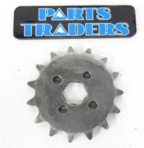 Pro Series Front Sprocket 15T Honda ATC70 C50 C70 CT70 C90 CR60 CR80 CRF110 - Picture 1 of 2