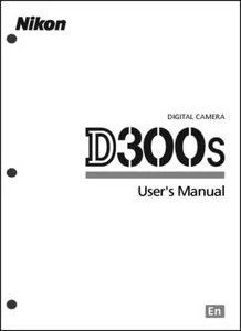 Nikon D300S User Manual Guide Instruction Operator Manual - Picture 1 of 1