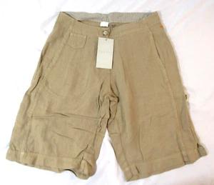 Poetry 100% Linen Women's Sz 6 Sand Casual Pockets Shorts NWT - Picture 1 of 13