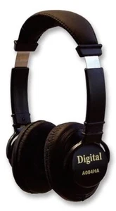 SOUNDLAB - On-Ear Stereo Headphones - Black - Picture 1 of 1