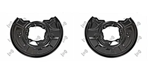 Brake Disc Splash Panel Set Rear Axle For MERCEDES W204 07-16 204 421 1720 - Picture 1 of 1