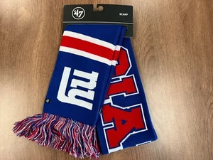 NEW YORK GIANTS 47 BUFANDA DE PUNTO A RAYAS BREAKAWAY NFL NUEVA NUEVA CON ETIQUETAS NUEVA Y NUEVA PRECIO DE VENTA SUGERIDO POR EL FABRICANTE $38 - Imagen 1 de 3