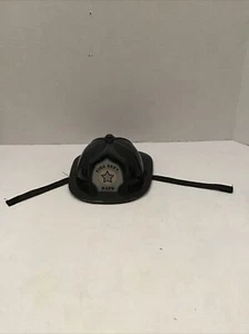Sombrero de bombero Build a Bear negro de repuesto difícil de encontrar - Imagen 1 de 7