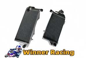 Fit Suzuki RMZ250 2019-2024 Aluminum Radiators Left+Right - Picture 1 of 7