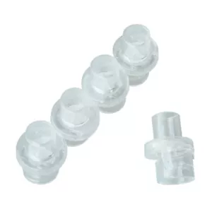 100pcs/pack Oxygen Inlet One Way Valve For CPR Pouch Face Shields CPR Training - Foto 1 di 8