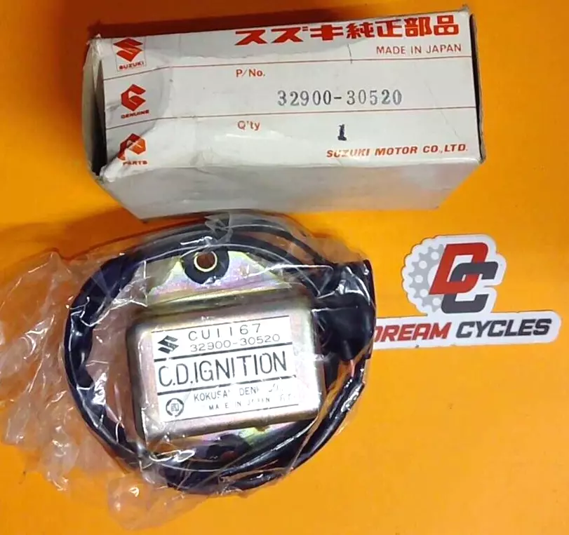 UNIDAD CDI SUZUKI GENUINA 32900-30520 TS185 1977-81 TS250 77-79 OEM NUEVA TS Foto 1 de 1