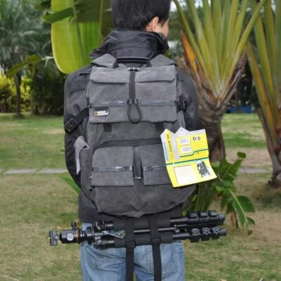 National Geographic NGW5070 canvas photo bag rainproof SLR camera backpack