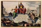 Rome Italie - Visscher 1681 - 23,00 x 34,36