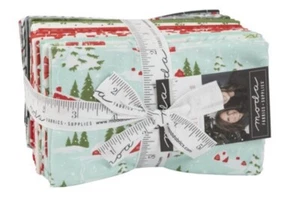 Moda Fabrics.- Merry Little Christmas- Fat 1/8 Bundle 22 pcs by Bonnie & Camille - Picture 1 of 3