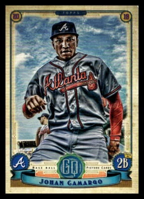 2019 Topps Gypsy Queen #38 Johan Camargo   Atlanta Braves - Image 1 of 2