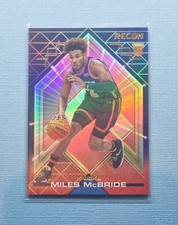 2021-22 Panini Recon Miles McBride Pink Holo Rookie